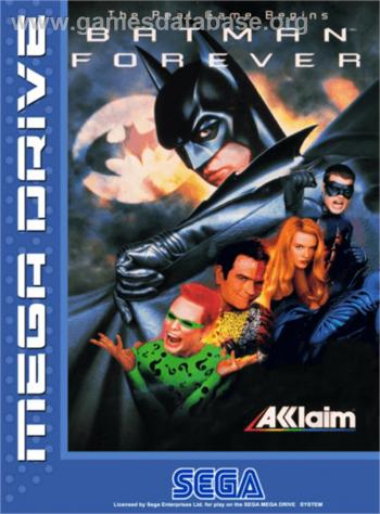 Cover Batman Forever for Genesis - Mega Drive